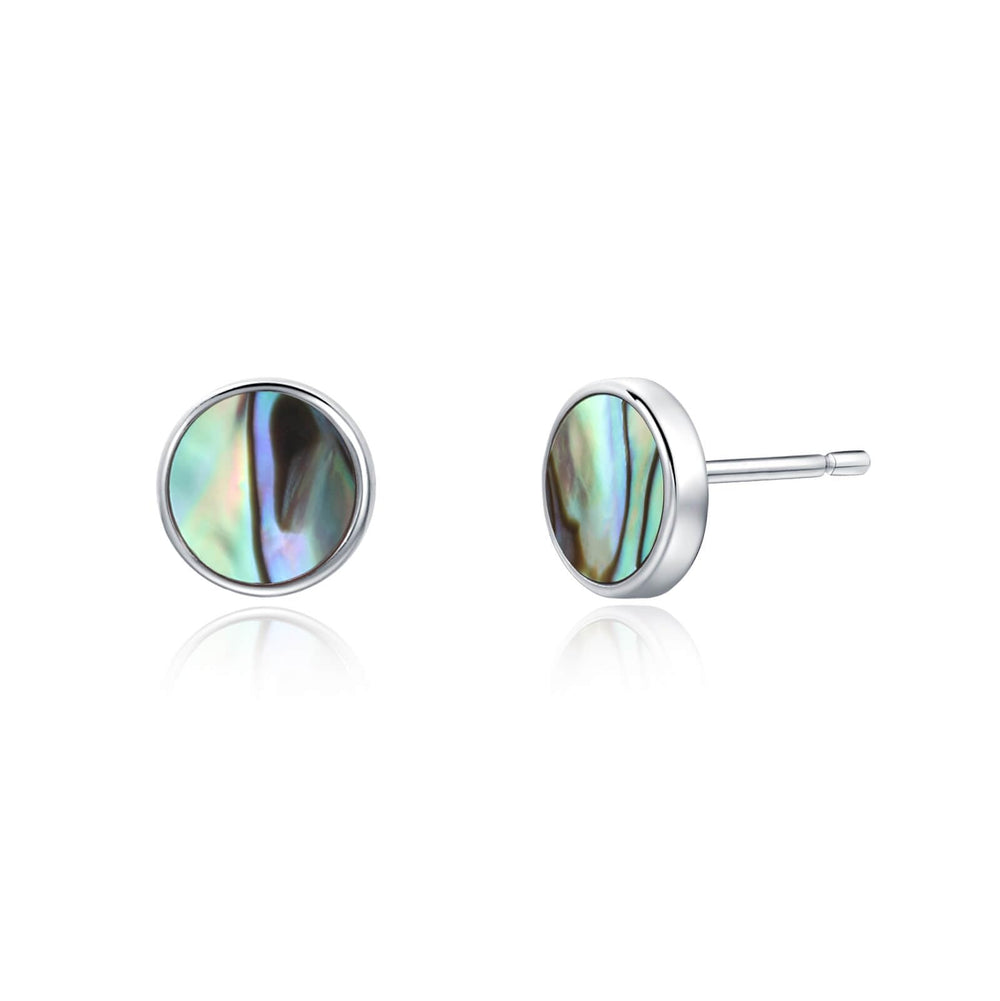 S.Leaf 18K Gold Plated Earrings for Women Shell Earrings