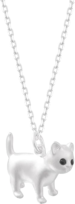 Cat Lover's Necklace - Cat Pendant for Women, Birthday Gifts for Her & Friends