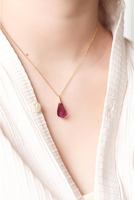 S.Leaf Cubic Zirconia Necklaces 925 Sterling Silver Necklace 14k Gold Necklace