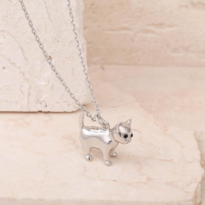 Cat Lover's Necklace - Cat Pendant for Women, Birthday Gifts for Her & Friends