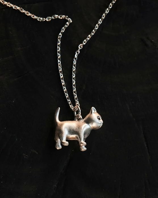 Cat Lover's Necklace - Cat Pendant for Women, Birthday Gifts for Her & Friends