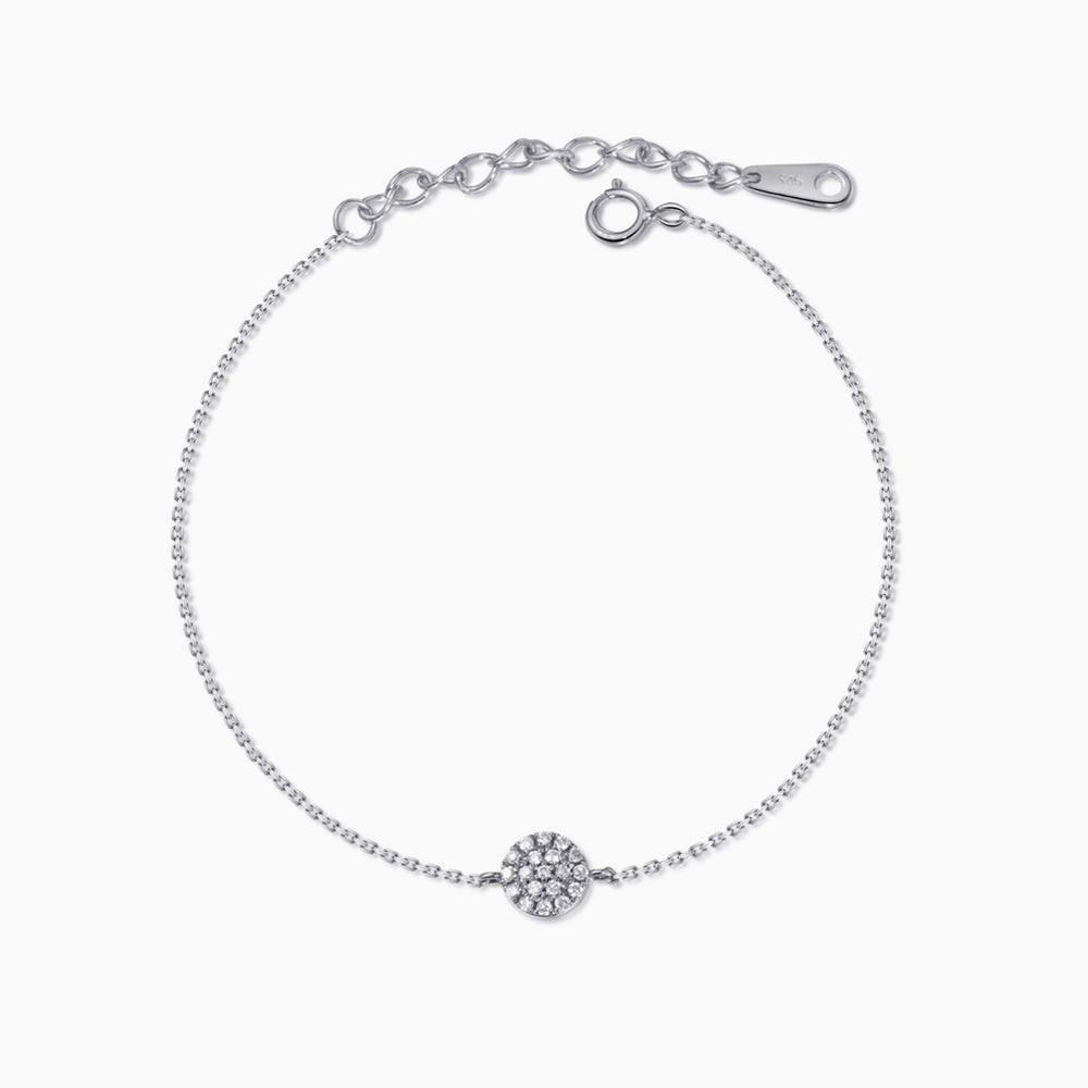 sterling silver CZ bracelet